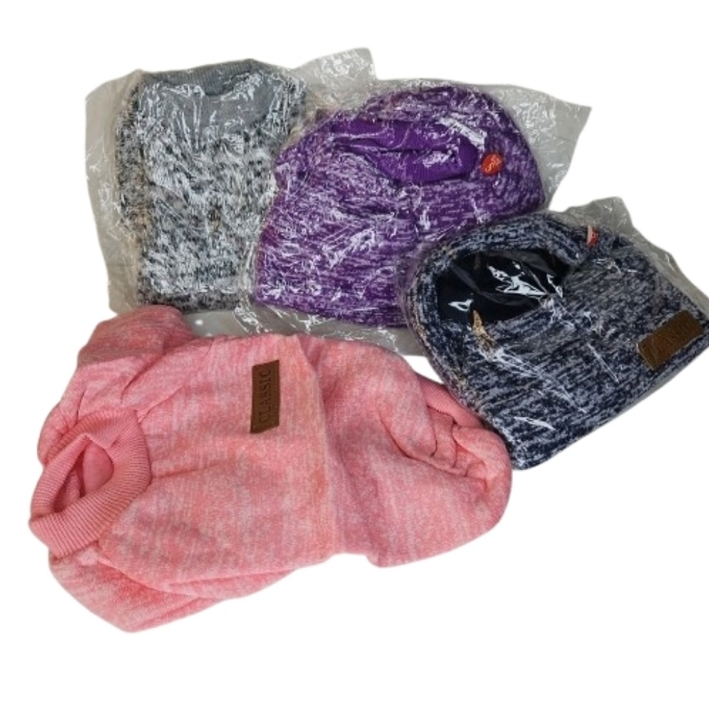 Dog Sweater CLASSIC Dog Sweater Clothes Dog Sweater Petcore Cute Cozy Set Of 4